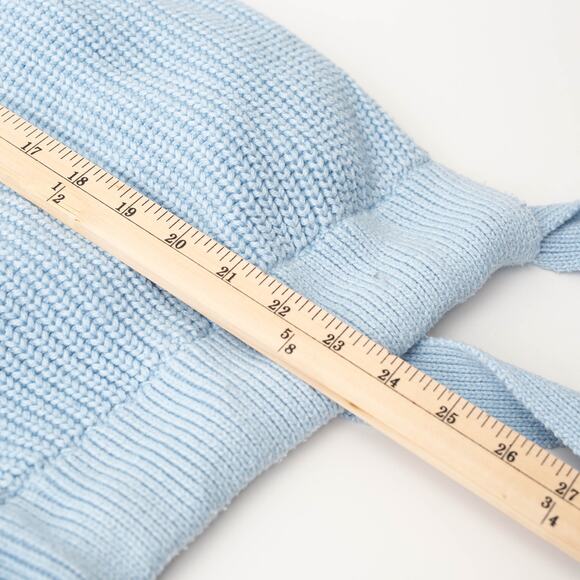 Jason Wu x RTR Tie Detail Blue Knit Sweater - Picture 10 of 11